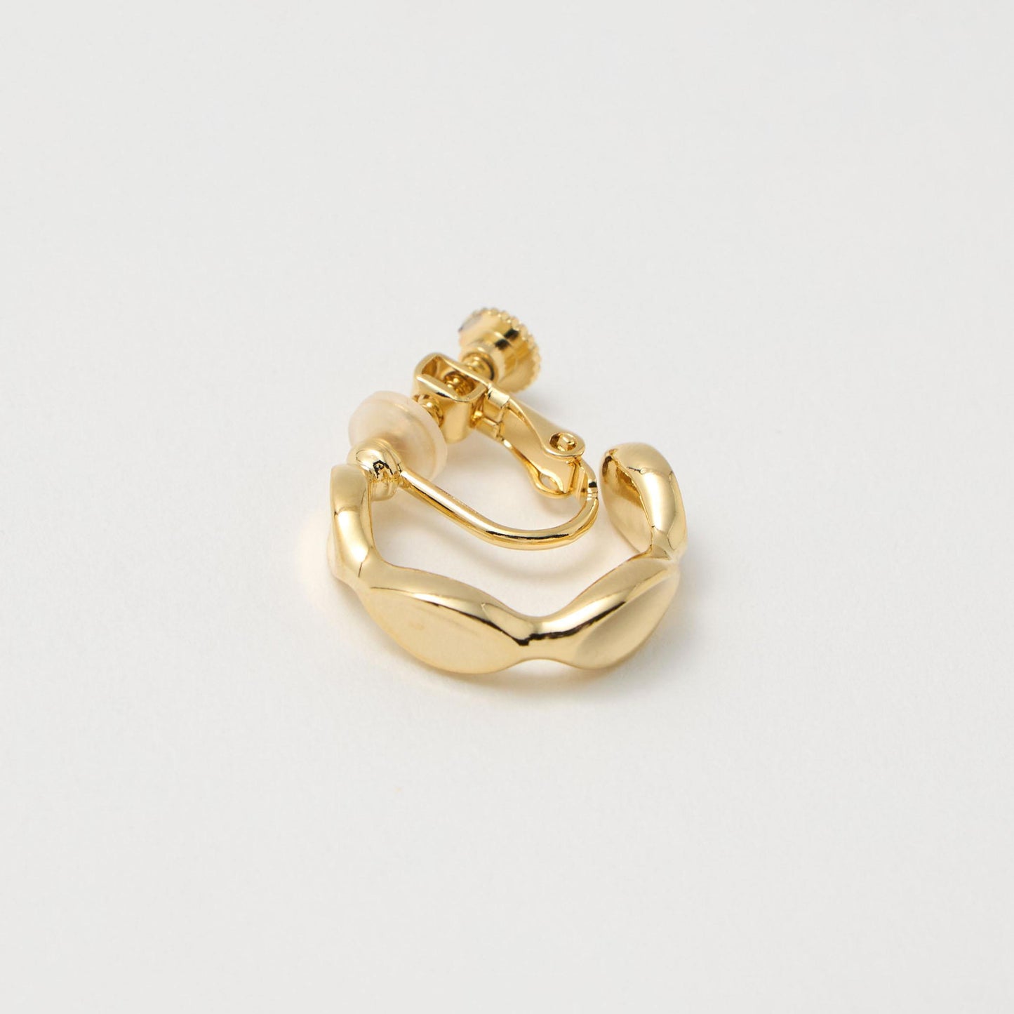 スカラップ フープイヤリング