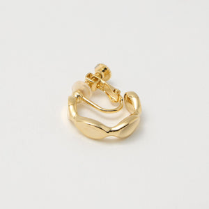 スカラップ フープイヤリング