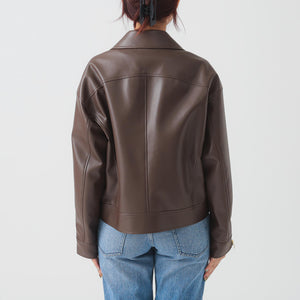 レザーライク ジャケット（S〜M）