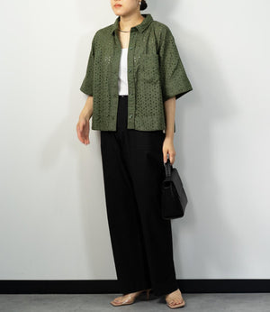 スリムベイカーパンツ