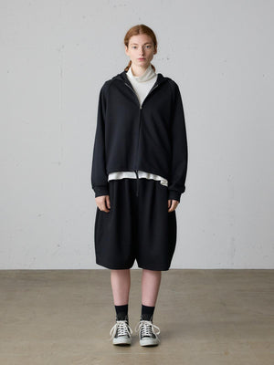 MidiUmi ハイネックフレアプルオーバー