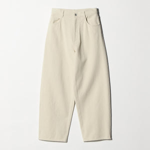 コットンツイル カーブパンツ ウォッシャブル