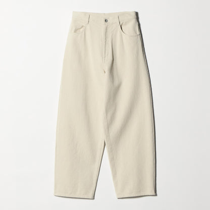 コットンツイル カーブパンツ ウォッシャブル