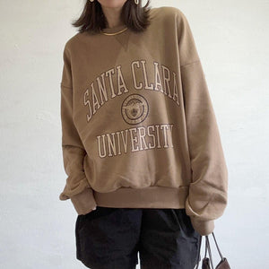 カレッジロゴスウェット