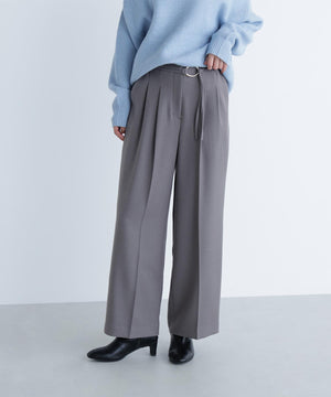 ダブルベルトワイドパンツII