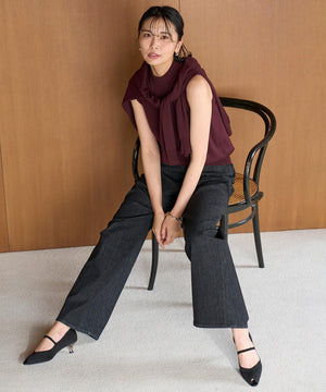 UVモイスト スリーブレスニット