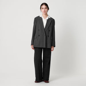 バックレースアップ ダブルジャケット