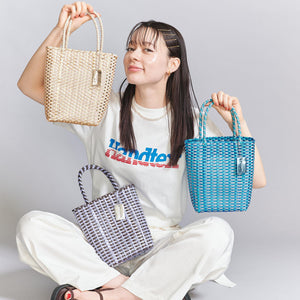 コンビ メッシュ ミニ トートバッグ/かごバッグ