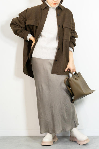 ウールライクCPOアウター