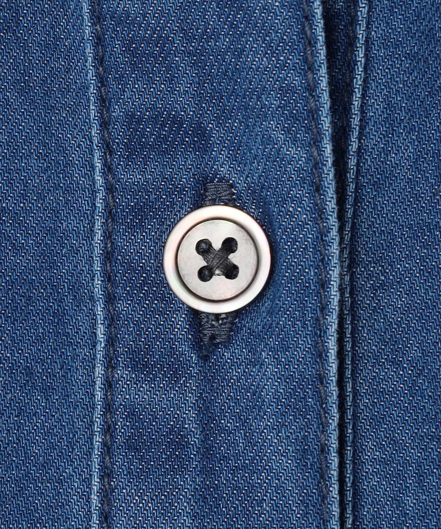 ライトダンガリー デニムシャツ