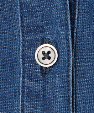 ライトダンガリー デニムシャツ