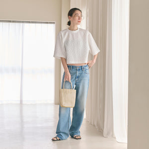 コンビ メッシュ ミニ トートバッグ/かごバッグ