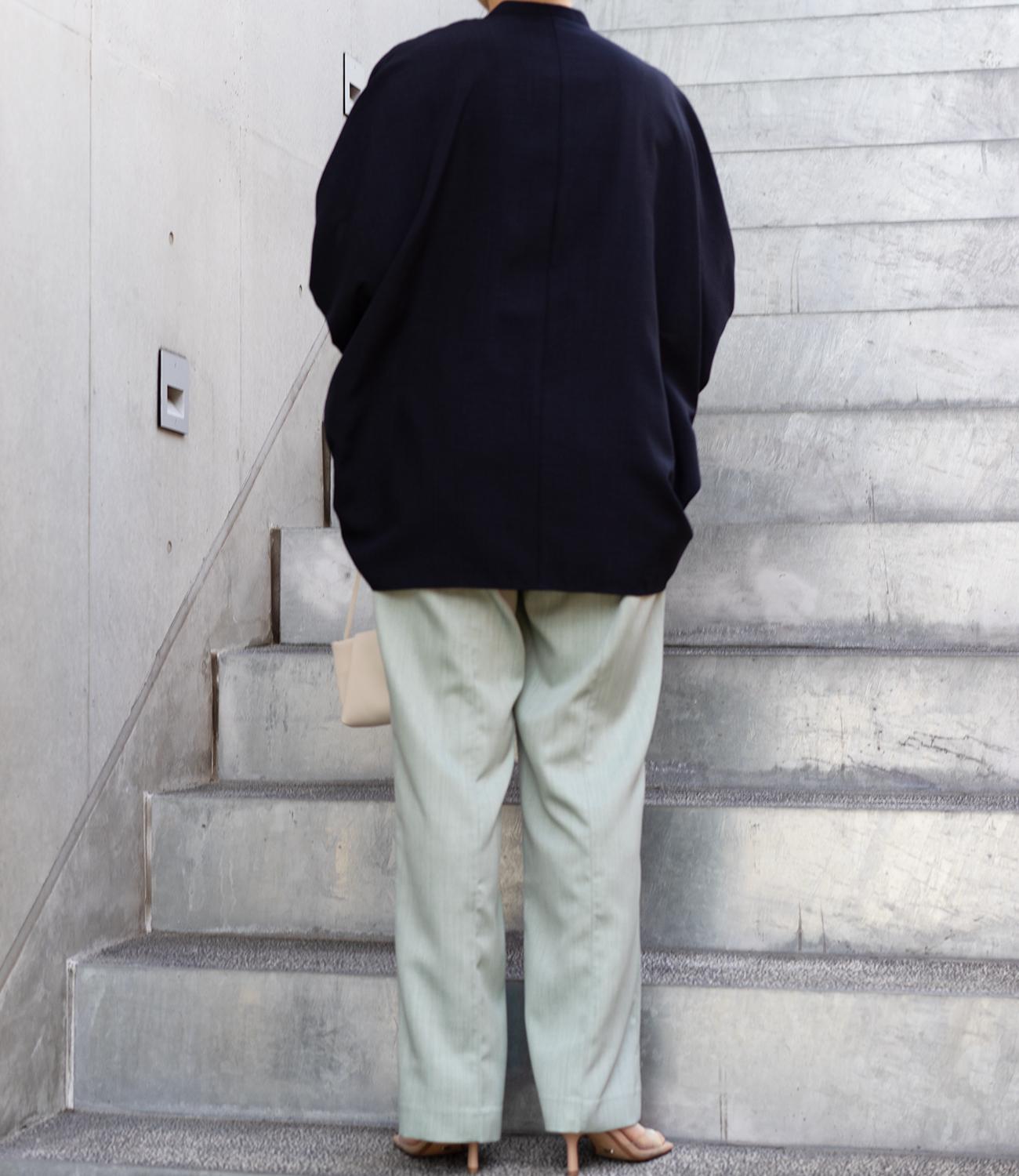 タンブラーブッチャーコクーンブラウス