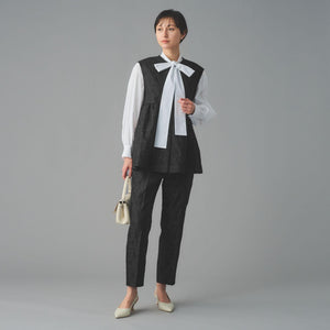 GISHA 2トーン ジャガード ベスト