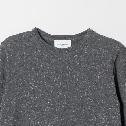 ラメ テンジク ロングスリーブ カットソー