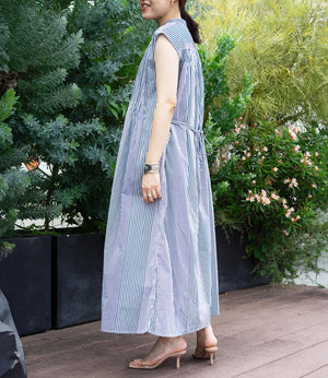 ピンタックフレンチスリーブワンピース