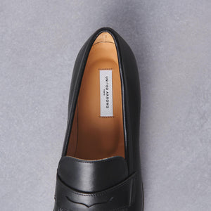 レザー コインローファー