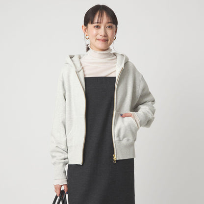 ダブルジップ フーディー