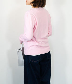 ソフトタッチクルーネックニット