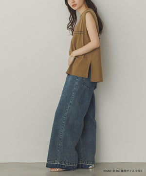 コンパクトロゴタンクトップ