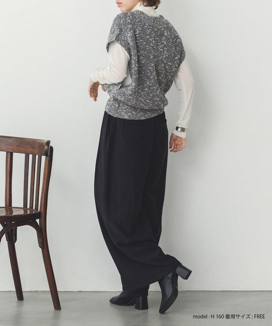 ビンテージクロスワイドルーズパンツ