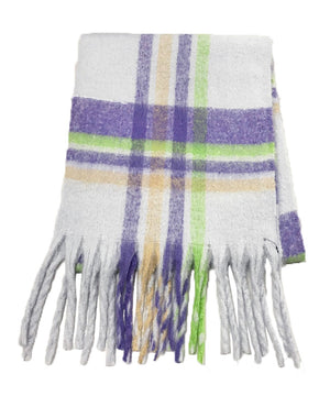 ボリュームフリンジマフラー