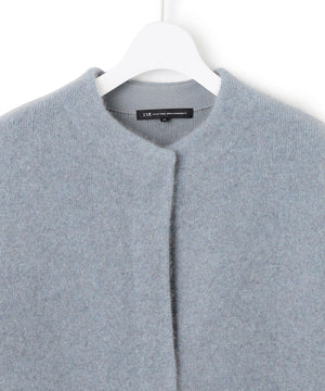 ラクーンブレンドダブルフェイス ニット アウター