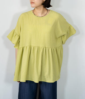 ふくれカットソートップス