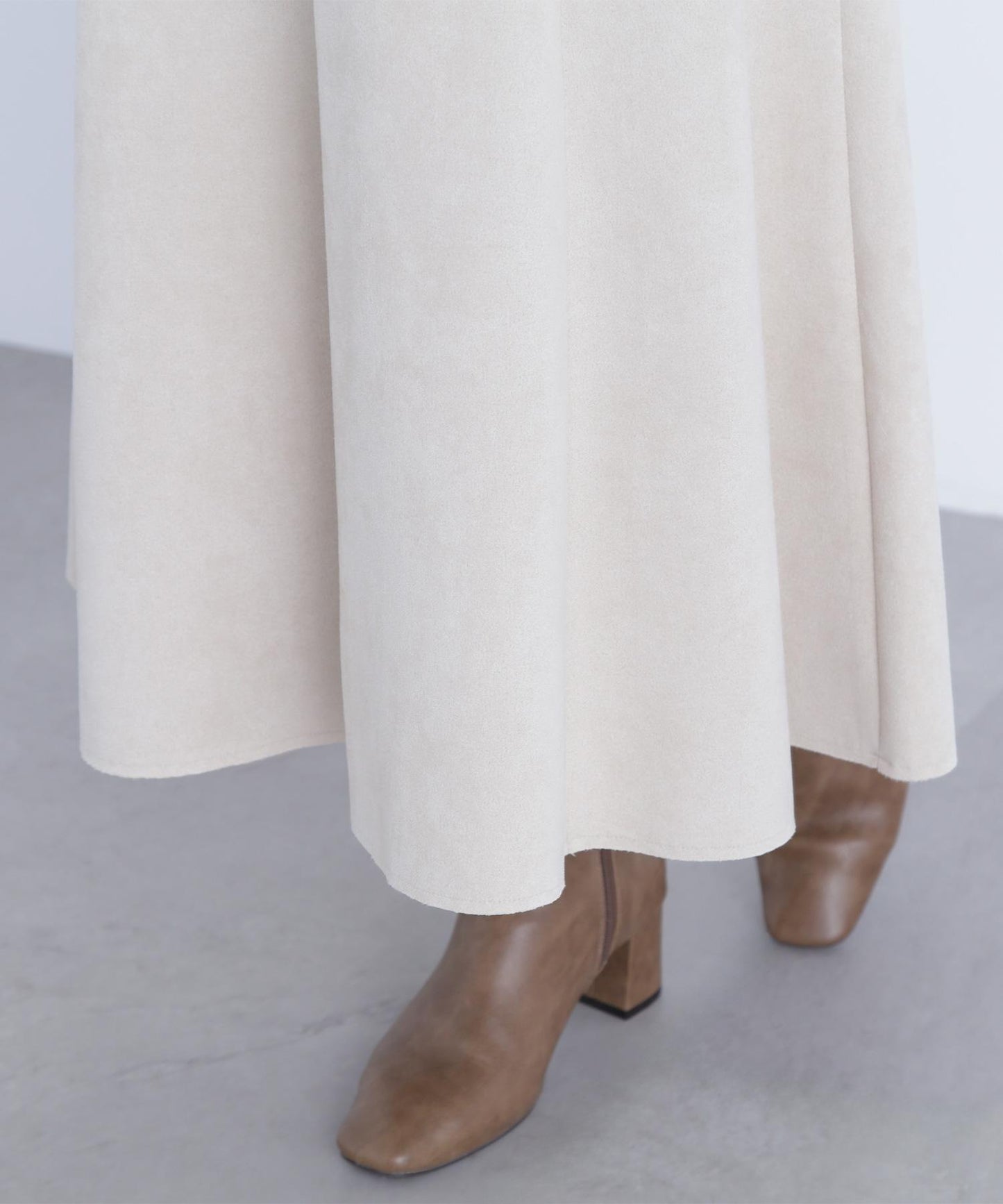 フェイクスエードシリーズ マーメイドスカート