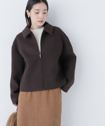 ＜朝比奈 彩さんコラボ＞ステンカラージップブルゾン