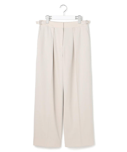 ウール2WAYストレッチ ワイドパンツ