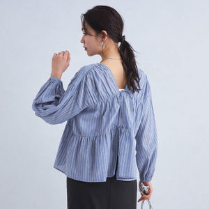 【結論シリーズ】全方位映えギャザーブラウス