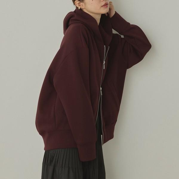 ダブルジップダンボールフーディ