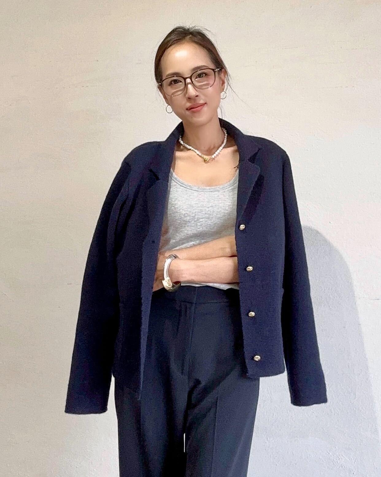 ニットジャケット