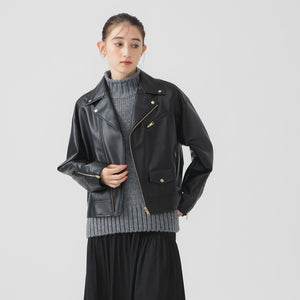 レザーライク ジャケット（S〜M）