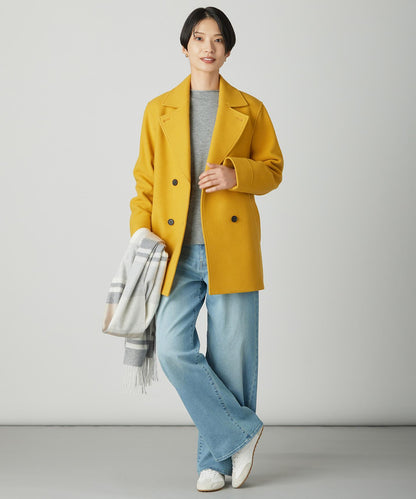 BASIC STRETCH DENIM ワイド ストレート デニム