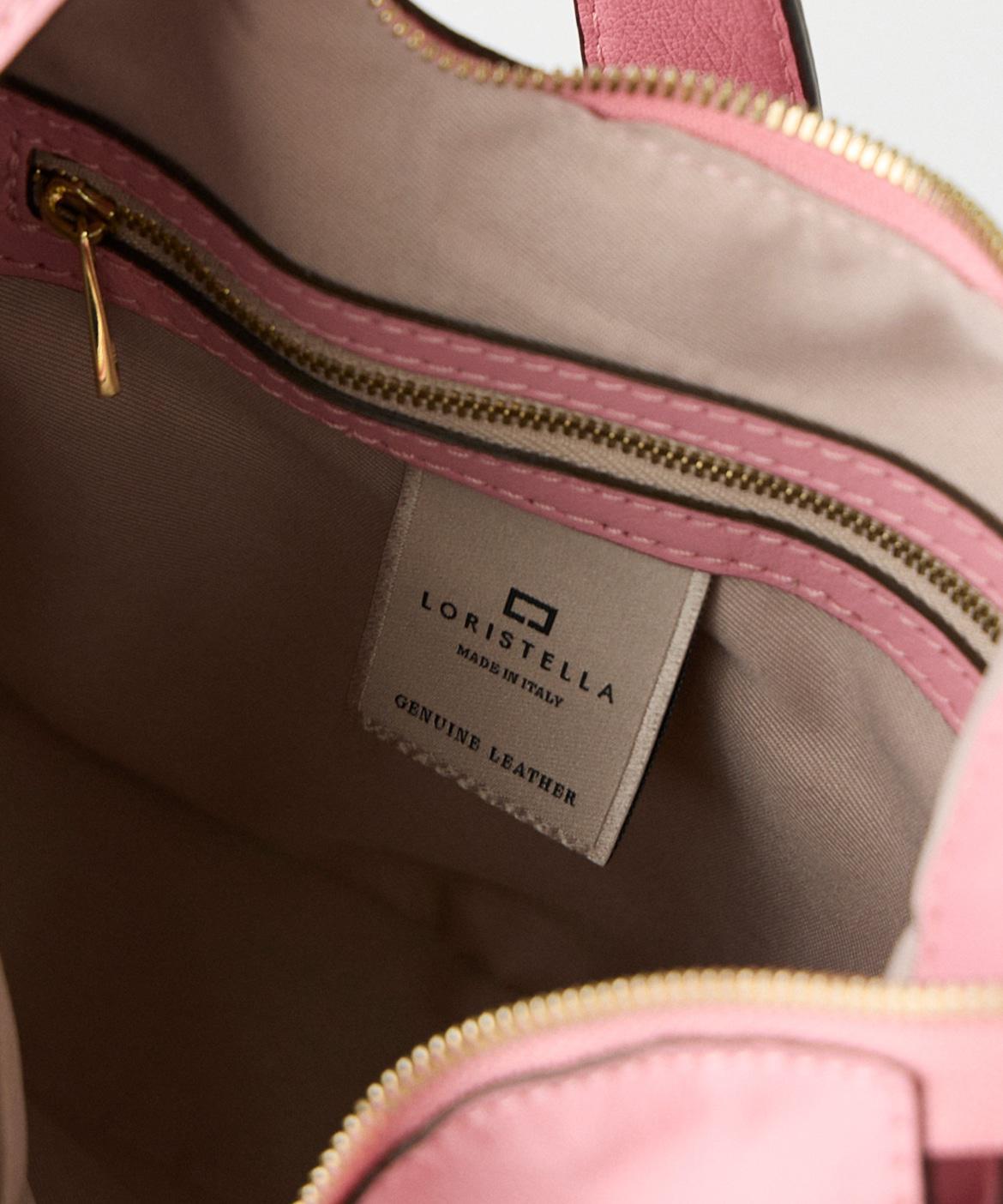 《SUPERIOR CLOSET》ソフトレザーラウンドバッグ small《LORISTELLA》