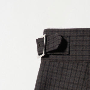 ガンクラブ チェック パンツ