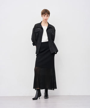 シアーニット コンビスカート