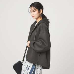 ［size SHORTあり］ダンボール ジップ フーディ