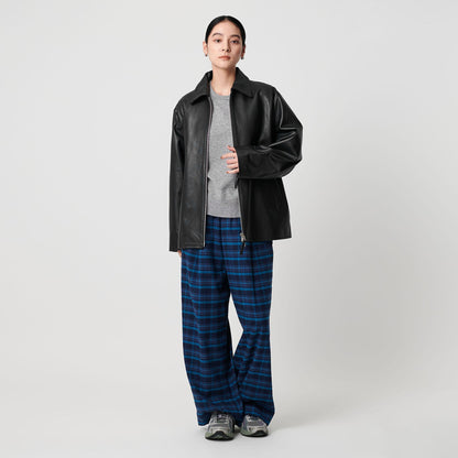 シープレザー フロントジップ ジャケット