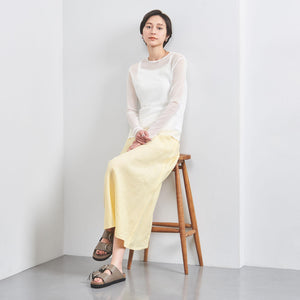 チュール ジャージー カットソー