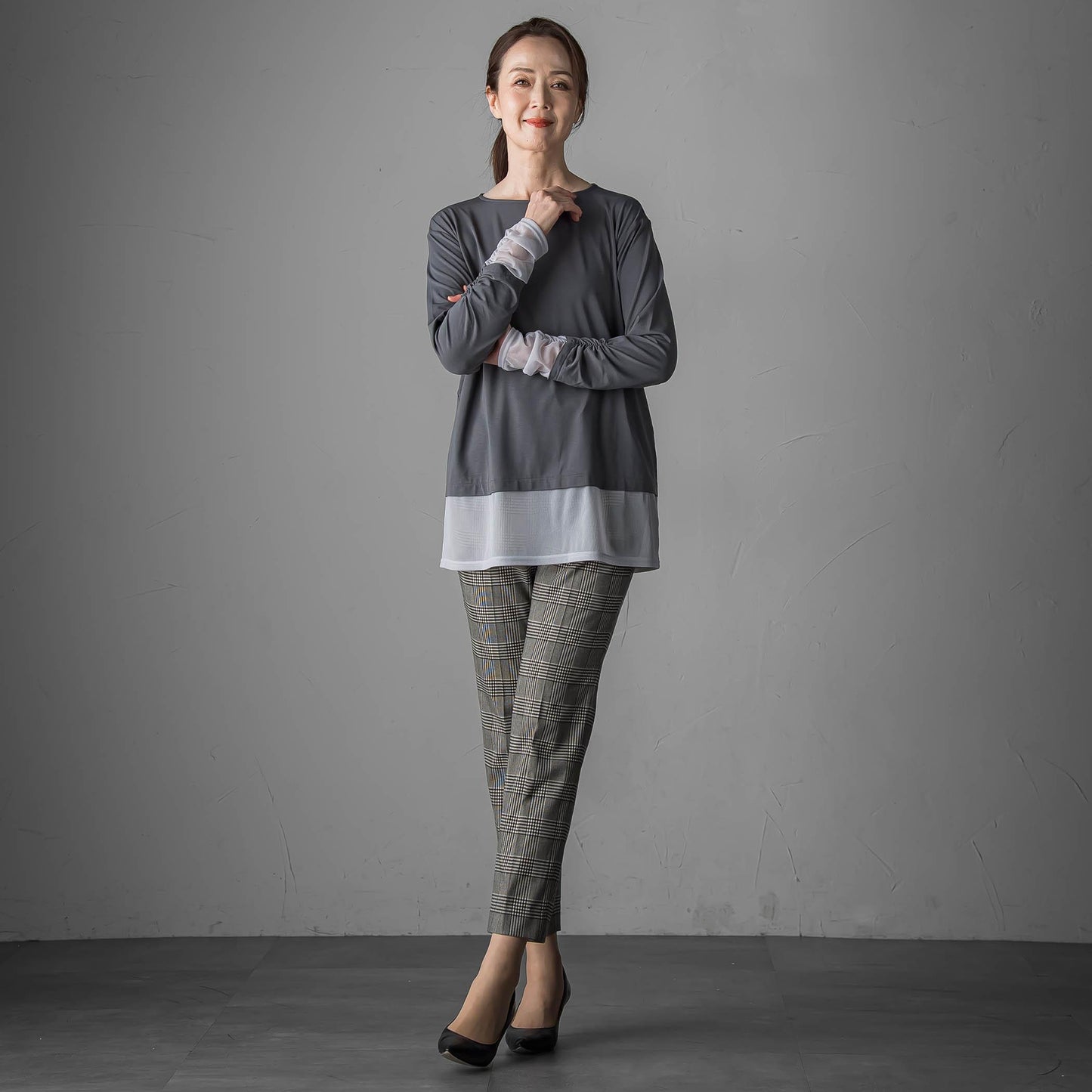 【WEB限定】”重ねるだけで格上げ”レイヤードインナー