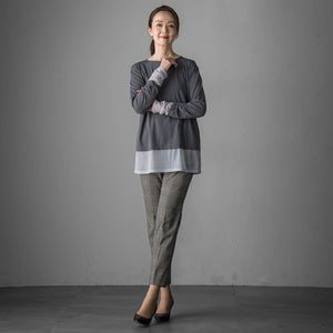 【WEB限定】”重ねるだけで格上げ”レイヤードインナー