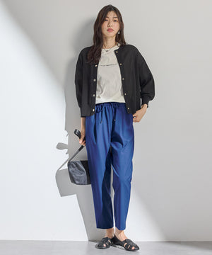 シアーニットショートカーディガン