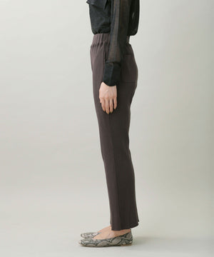 リブテレコパンツ