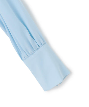 セルロースシルクビエラ ボウタイ付きブラウス