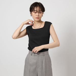 ブライトリブ フレンチスリーブ プルオーバー カットソー -制菌-