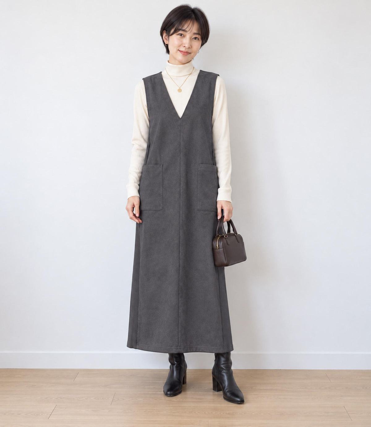 マシュマロスウェードジャンスカ