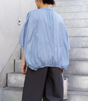 ギャザーモーフドルマンブラウス